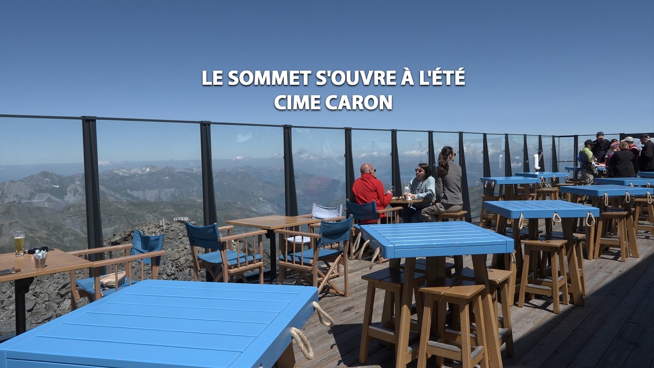 Le sommet s'ouvre à l'été - Cime Caron 3200 - Val-Thorens
