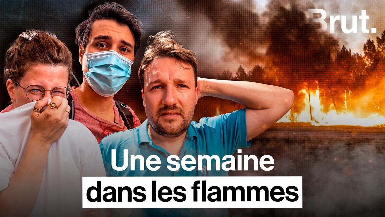 Une semaine dans le chaos des incendies du Sud-Ouest