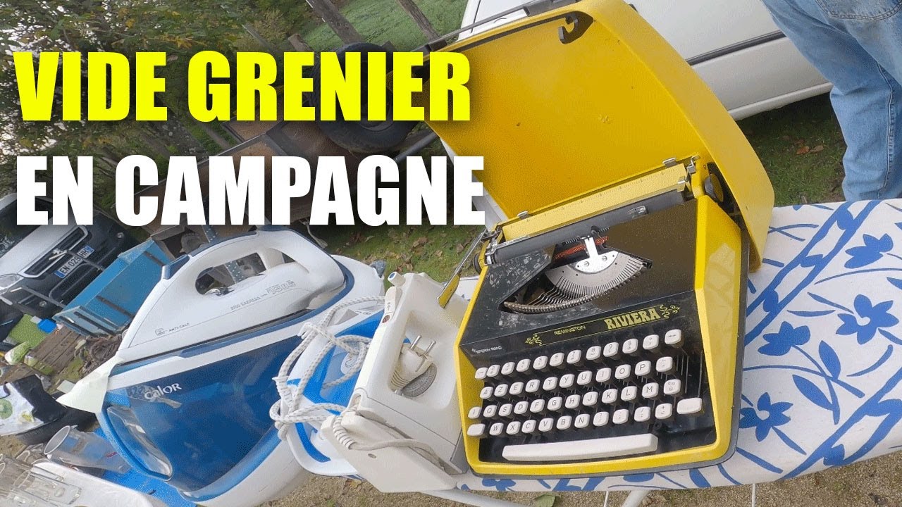 Brocante vide grenier en campagne - LE MONDE DE LUMPY