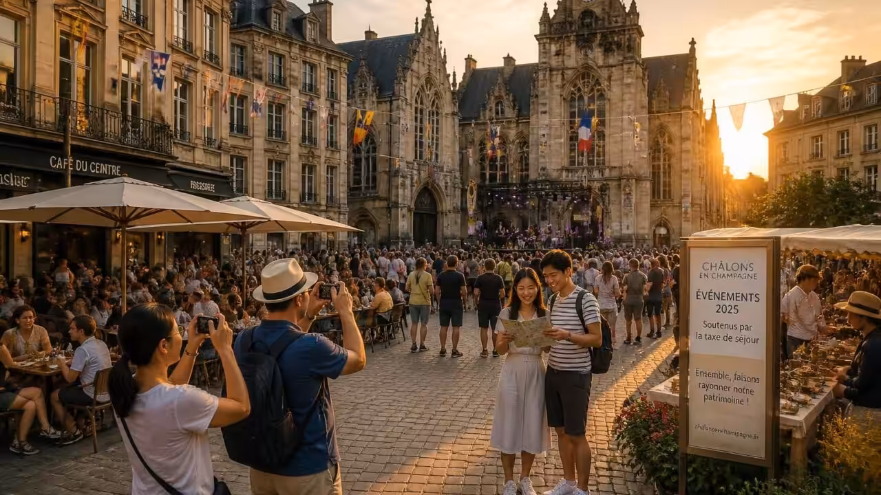 découvrez comment la taxe de séjour à châlons agglo prévoit de générer 321 852 euros en 2025, reflétant la dynamique et le potentiel de croissance du tourisme local.