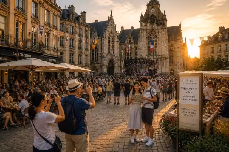 découvrez comment la taxe de séjour à châlons agglo prévoit de générer 321 852 euros en 2025, reflétant la dynamique et le potentiel de croissance du tourisme local.