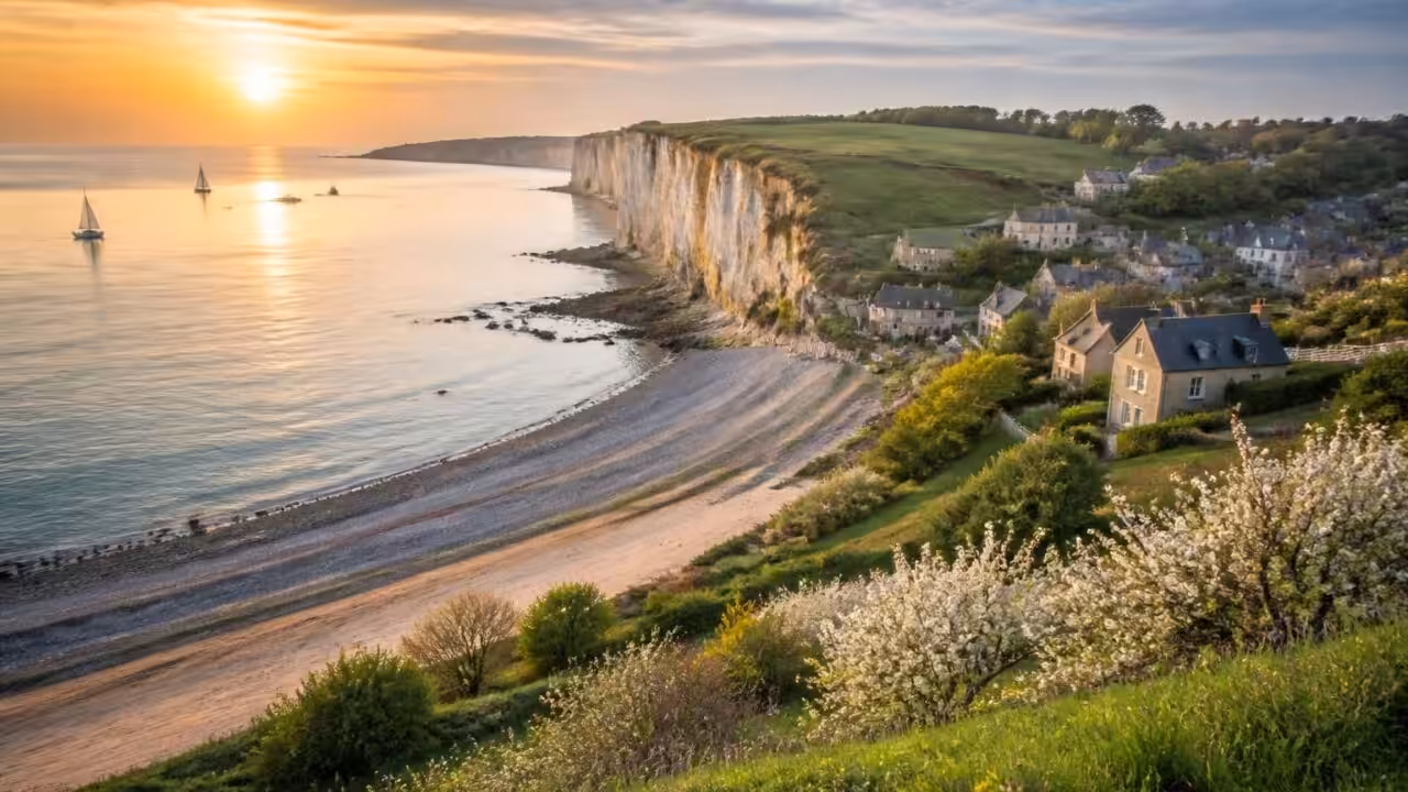 découvrez les côtes littorales normandes grâce à notre guide complet de la normandie, avec des conseils pour visiter, les meilleures plages et sites incontournables.