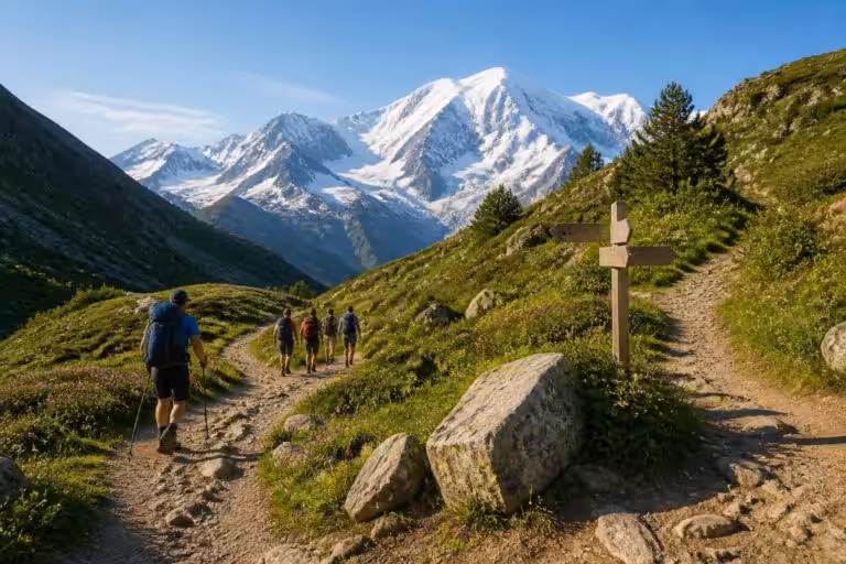 découvrez notre guide complet des sentiers de randonnée autour du mont blanc, avec des itinéraires adaptés à tous les niveaux pour profiter pleinement des paysages alpins.