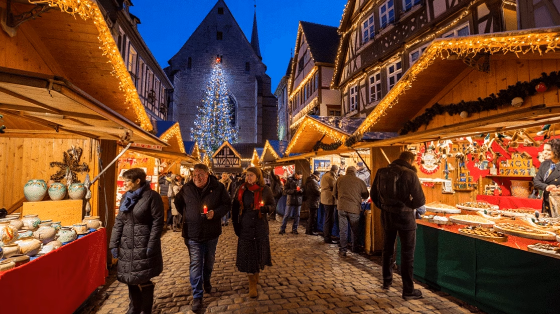 Visuel : Stations thermales, marchés de Noël et saisons pour visiter l'Alsace